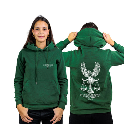 FELPA CAPPUCCIO FALCONE