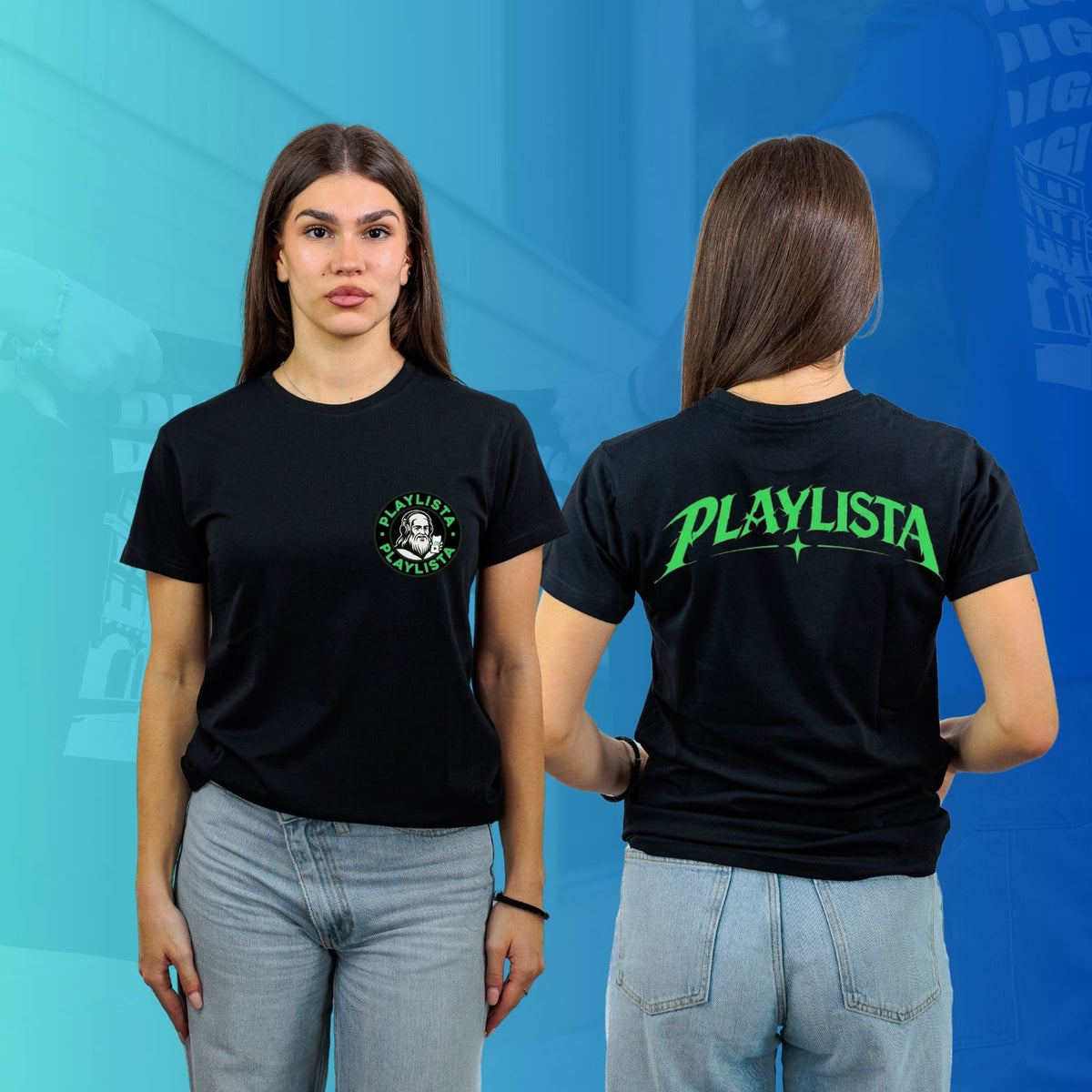 T-SHIRT PLAYLISTA - DA VINCI