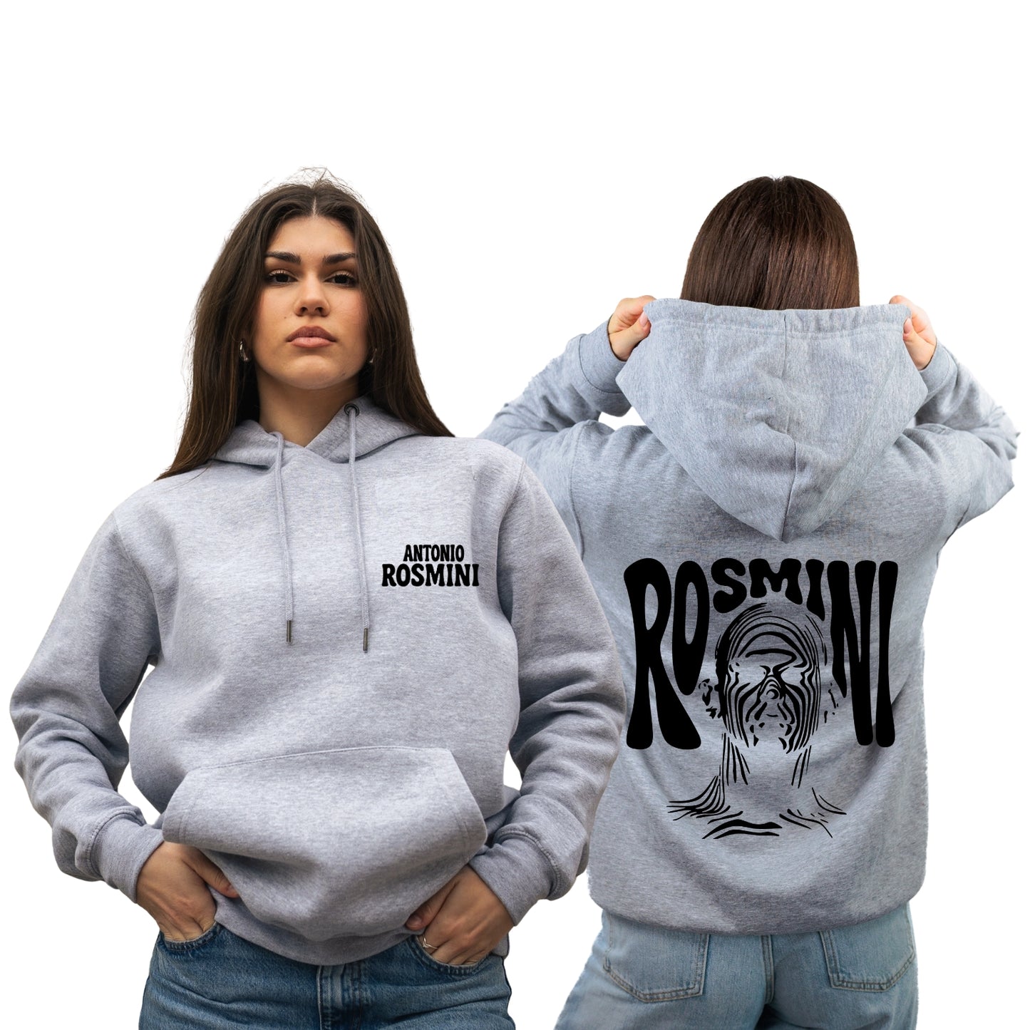 FELPA CAPPUCCIO ROSMINI