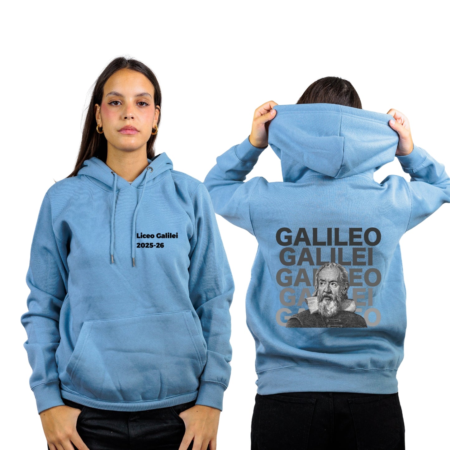 FELPA CAPPUCCIO GALILEI TRENTO