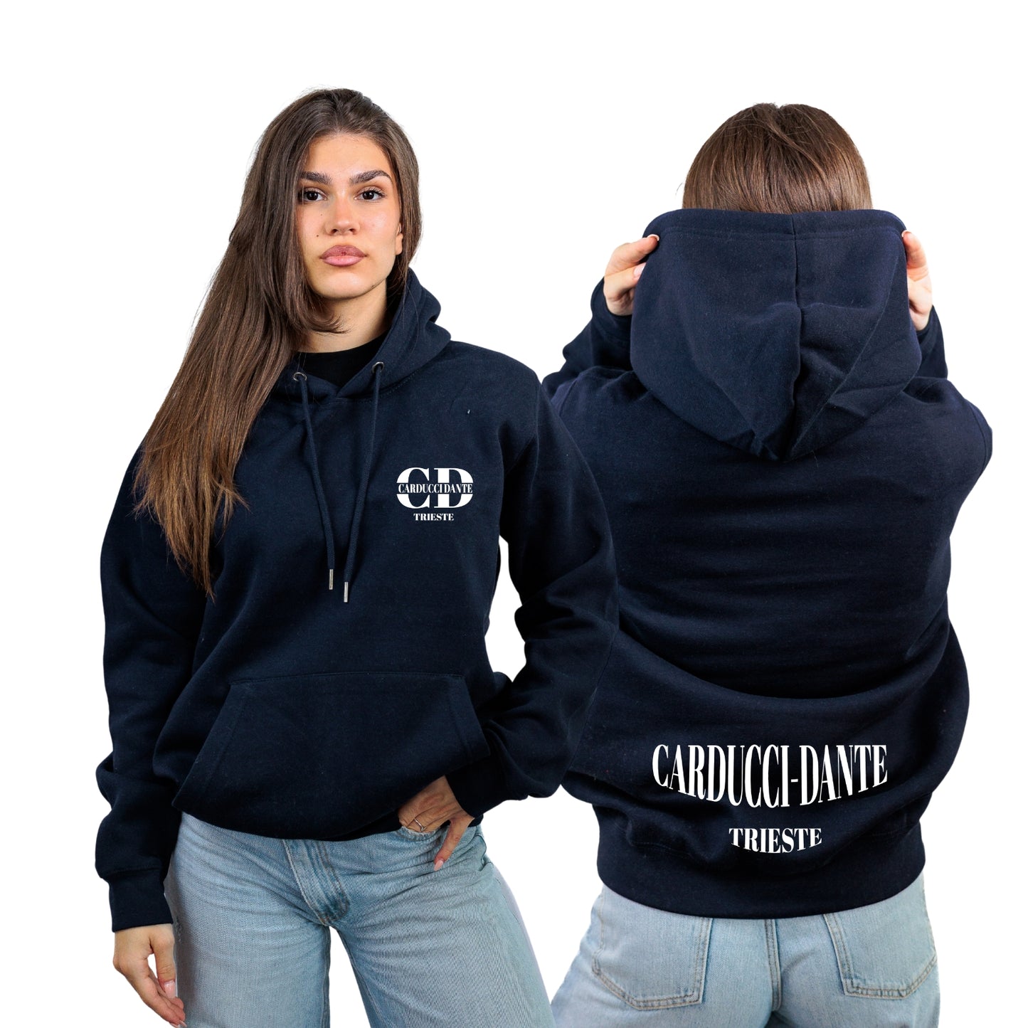 FELPA CAPPUCCIO MINIMAL CARDUCCIDANTE