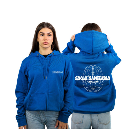 FELPA FULL ZIP SOCIO SANITARIO MONTAGNA