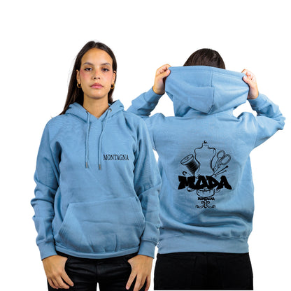 FELPA CON CAPPUCCIO MODA MONTAGNA