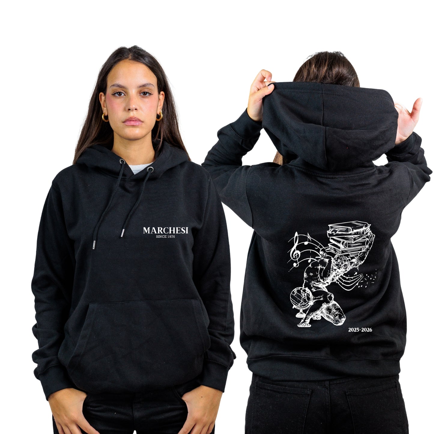 FELPA CAPPUCCIO MARCHESI