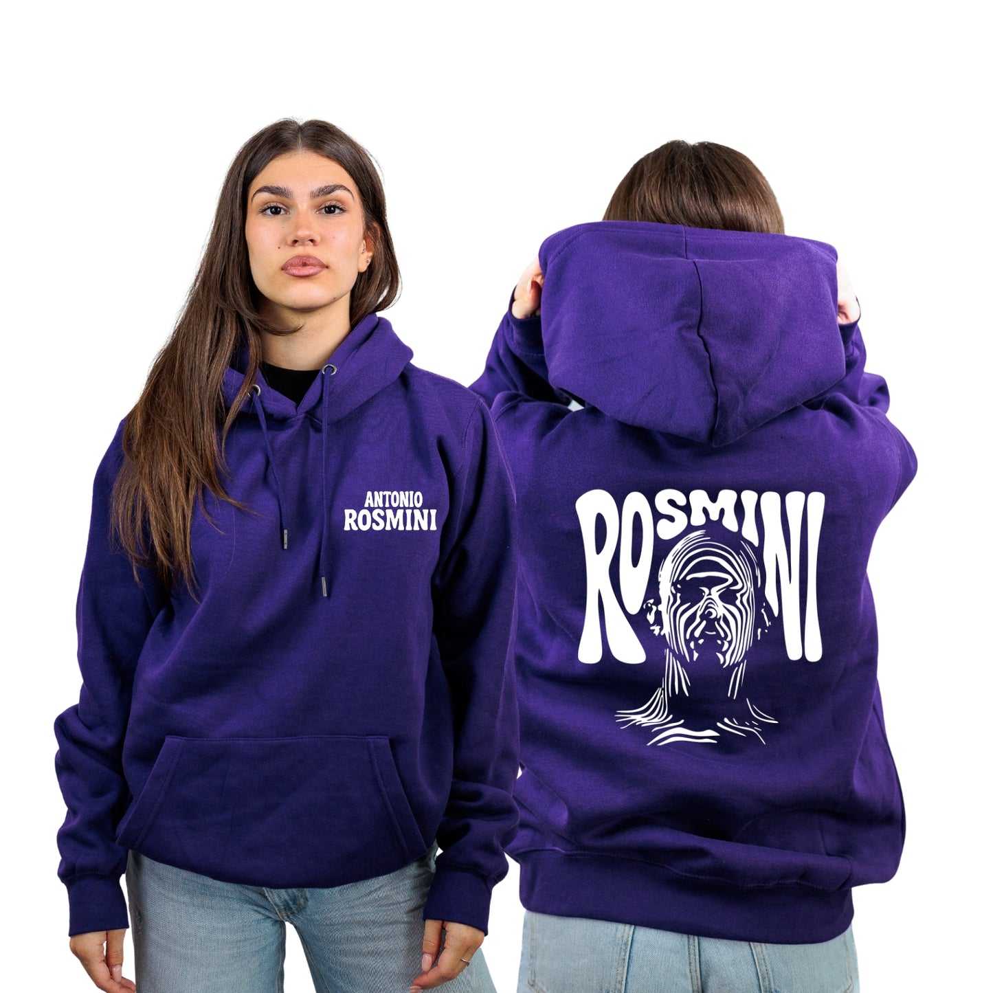 FELPA CAPPUCCIO ROSMINI