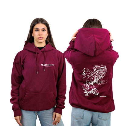 FELPA CAPPUCCIO MARCHESI