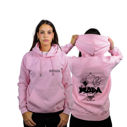 FELPA CON CAPPUCCIO MODA MONTAGNA