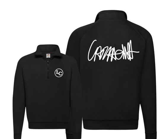 FELPA MEZZA ZIP CARNACINA