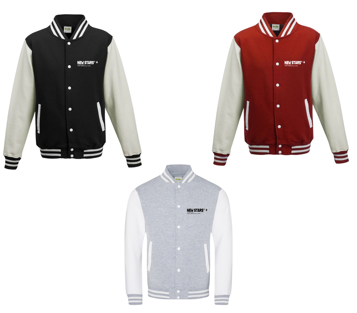 VARSITY JACKET GALILEO CREMA